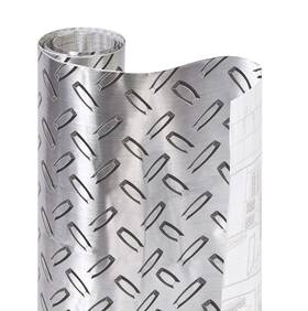 Smart Design 081654018115 Shelf Liner With Metallic Adhesive - Washable Cutable Material Non Slip And Pee Smart Design 081654018115 Shelf Liner With Metallic Adhesive - Washable Cutable Material Non Slip And Pee