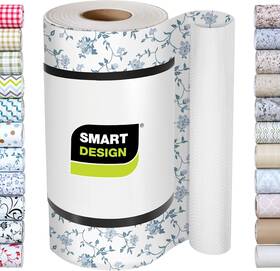 Smart Design 445047915956 Shelf Liner With Bonded Grip Adhesive - Washable Cutable Material N Smart Design 445047915956 Shelf Liner With Bonded Grip Adhesive - Washable Cutable Material N