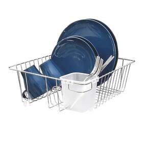 8116298a12 Smart Design Dish Drainer Rack - Small In Sink Or Counter Drying Steel Me 8116298a12 Smart Design Dish Drainer Rack - Small In Sink Or Counter Drying Steel Me