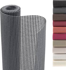 8716638 Smart Design Classic Grip Shelf Liner Non-adhesive Non-slip Easy Clean Ideal For Desk S