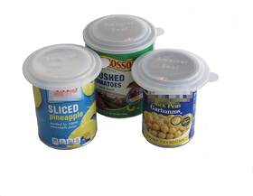 Smarter-seal 860471000677 Food Can Lids/covers 8-pack Clear Color 4 Small Lids &