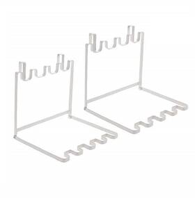 Smartprints 190732084024 2 Pcs Hanging Trash Garbage Bag Holder Folding Storage Racks For Kitch