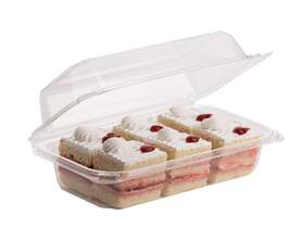 Swp95-25 Smygoods Plastic Loaf Container Pack Of 25-9 3/10 X 5 1/2 3 1/3 Disposab Swp95-25 Smygoods Plastic Loaf Container Pack Of 25-9 3/10 X 5 1/2 3 1/3 Disposab