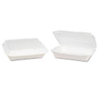 Sn227 Sn227---3l Genpak Jumbo Foam Hinged Deli Container Comp Black 020648000569