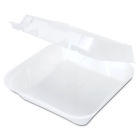 100-bag Sn240 Genpak Snap It Foam Container White 020648112408