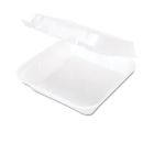 100-bag Sn240v Genpak Vented Foam Hinged Container White 020648004246