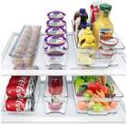 Sorbus Fridge Bins And Freezer Stackable Storage Containers Clear