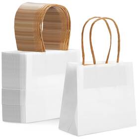 Sparkle And Bash 194425102606 50 Pack Small Gift Bags With Handles 6 X 5 2.5 ... Fast Ship