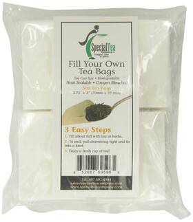 8.52668e Special Tea 11 Company 500 Count Empty Bags