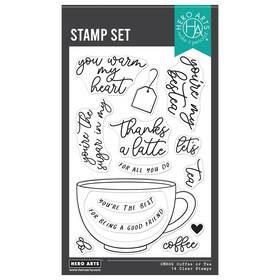 5a0032l3-1h49h Spellbinders Hero Arts Clear Stamps 4 Inch X6 -coffee Or Tea - 5a0032l3-1h49h Spellbinders Hero Arts Clear Stamps 4 Inch X6 -coffee Or Tea -