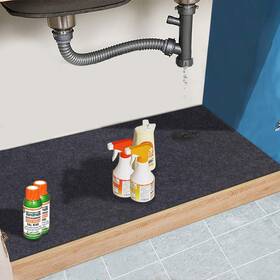 Sshzen 738295112404 Under The Sink Mat Cabinet Absorbent/waterproof Protects Cabinets Premium