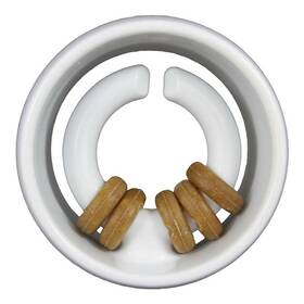 Starmark 873199002427 Treat Ringer Orb 1 Each / White By