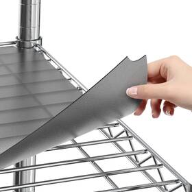 Sterling Shelf Liners 699618298895 For Wire System - Set Of 4 In Graphite 14 X 36 Inch Pl