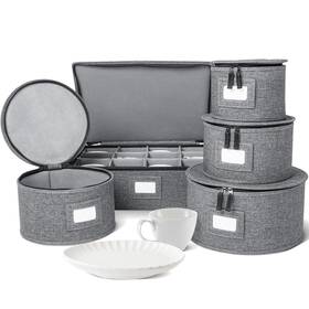 Storagelab 714583285524 China Storage Containers Hard Shell Case With Felt Dividers For Charger Plat