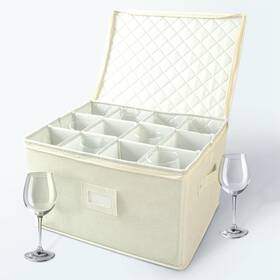 Storagelab 850046916007 Wine Glass Storage Containers Hard Shell Organizer For Stemware And Glasswar Storagelab 850046916007 Wine Glass Storage Containers Hard Shell Organizer For Stemware And Glasswar