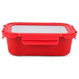 Stp Goods 898609388230 Multipurpose Rectangular Glass Container With Ceramic Coating And Airtight Lid