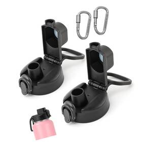 22429629 Strendier 2pcs Water Bottle Lid Replacement For Hydro Flask Wide Mouth 12/16/18/32/40/