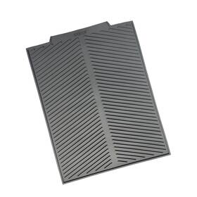 Strendier 765373618633 Silicone Dish Drying Mat Foldable 17 Inch X 13 Gray Kitchen Drainer Heat Re