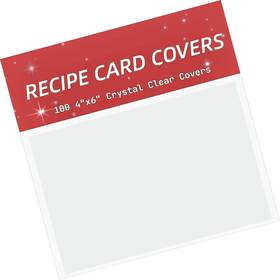 8541974180 Strendier 4x6 Recipe Cards Protectors Card Sleeves 100 Count Covers 8541974180 Strendier 4x6 Recipe Cards Protectors Card Sleeves 100 Count Covers
