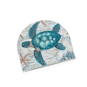 B01p23044 Strendier Vintage Sea Turtle Napkin Holder For Table Acrylic Cocktail Starfish Nautical
