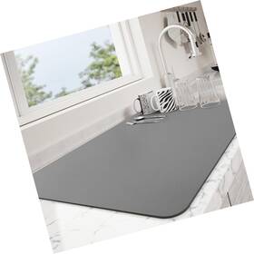 E-xj-m-001 Strendier Dish Drying Mat For Kitchen Counter Coffee Bar Countertops Heat R E-xj-m-001 Strendier Dish Drying Mat For Kitchen Counter Coffee Bar Countertops Heat R