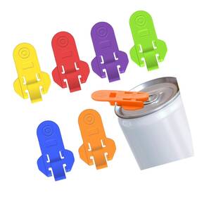 Hy-m-5874010 Strendier Soda Can Opener Tool 6 Pcs Colorful Easy Manual Hand Plastic Protector Ring L Hy-m-5874010 Strendier Soda Can Opener Tool 6 Pcs Colorful Easy Manual Hand Plastic Protector Ring L