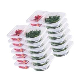 Twph001 Strendier Double Compartment Condiment Containers With Lids Small Plastic Ai Twph001 Strendier Double Compartment Condiment Containers With Lids Small Plastic Ai