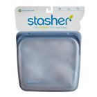 Stsb0 Stasher Reusable Storage Bag Silicone Grey 816990013155 Stsb0 Stasher Reusable Storage Bag Silicone Grey 816990013155