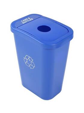 Sturdy Essentials 735380195601 City Box 10 Gallon Cans And Bottles Recycling Bin Container With Lid For Resi Sturdy Essentials 735380195601 City Box 10 Gallon Cans And Bottles Recycling Bin Container With Lid For Resi