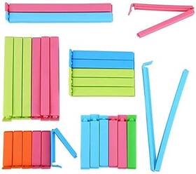 Suloli 757173784854 Plastic Sealing Clips For Food And Snack Bag 27 Pcs Fresh-keeping