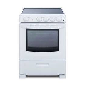 Rex2421wrt Summit Appliances 24 Inch Wide Electric Smooth-top Range Stove