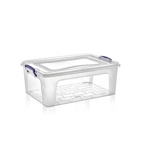 Superio 810541006009 Clear Storage Container 22 Quart - Qt