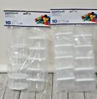 Sure Fresh Mini 1 Pack Rectangular And Round Storage Containers With Lids