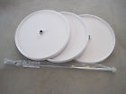 6013-20-526 Susan Shelf White Lazy 20 Set Full " Circle Polymer Ras 3 Rev--shelf