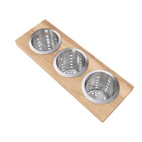 Swiss Madison 810015325384 9 X 16.75 Utensil Holder Brown Swiss Madison 810015325384 9 X 16.75 Utensil Holder Brown