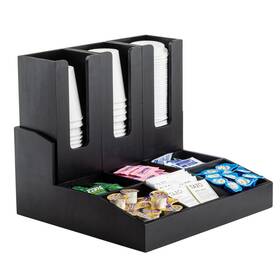 12690 Tablecraft Coffee Condiment Organizer 9 Compartments With 3 Removable 12690 Tablecraft Coffee Condiment Organizer 9 Compartments With 3 Removable