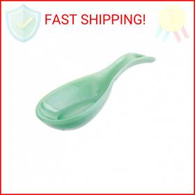 Hjb1 Tablecraft Glass Spoon Rest 8 X 3.5 1.25 Green Hjb1 Tablecraft Glass Spoon Rest 8 X 3.5 1.25 Green
