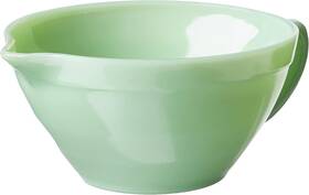 Hjmb15 Tablecraft Jadeite Glass Collection 1.25 Quart Mixing Bowl 8.5 Inch X 5.625 5.75 Green
