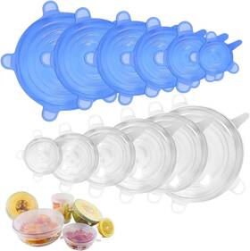 750130  Taefuwr 12pcs Different Specifications Silicone Lids Stretch