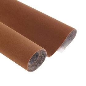 Taogift 079747469470 Self Adhesive Brown Velvet Flock Drawer Liner For Dresser Cabinets Jewlery Di