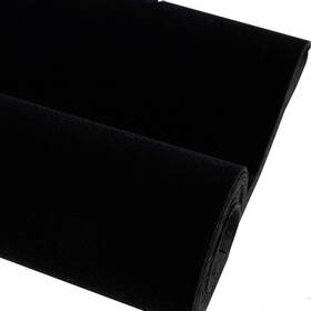 Taogift 079747469500 Self Adhesive Black Velvet Flock Liner Sticker For Drawer Dresser Cab