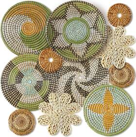 Tatuo-baskets-msf5h8r Tatuo 11 Pcs Boho Wall Basket Decor Decorative Bulrush Woven Tatuo-baskets-msf5h8r Tatuo 11 Pcs Boho Wall Basket Decor Decorative Bulrush Woven