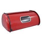 Tb-kit0008red Mygift Modern Red Metal Clear Front Window Rolltop 2 Loaf Bread Box Storage Bin 887702121581 Tb-kit0008red Mygift Modern Red Metal Clear Front Window Rolltop 2 Loaf Bread Box Storage Bin 887702121581