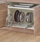 Tbfc-2208 Trinity Sliding Pot Organizer Pull Out Kitchenware Divider 813831020785