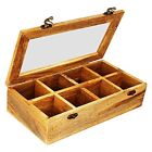 Teabox1 The Great Indian Bazaar Wooden Tea Box Storage Chest Organizer