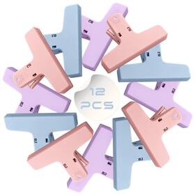 Pc009 Teackbd 12 Pack Chip Bag Clips 4 Inch Macaron Colored Colors Foods P Pc009 Teackbd 12 Pack Chip Bag Clips 4 Inch Macaron Colored Colors Foods P