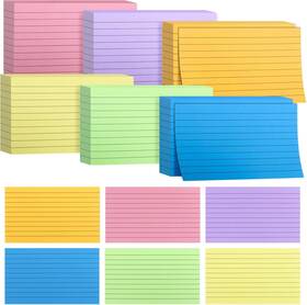240914 Tecmisse 300 Pcs Index Cards 3 X 5 Inch Colored Flash Multicolor 240914 Tecmisse 300 Pcs Index Cards 3 X 5 Inch Colored Flash Multicolor