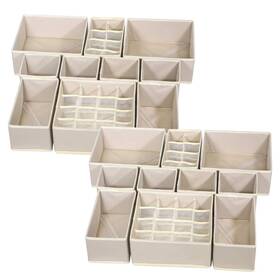 Tenabort 793811794533 21 Pack Foldable Drawer Organizer Dividers Cloth Storage Box Closet Dresser O Tenabort 793811794533 21 Pack Foldable Drawer Organizer Dividers Cloth Storage Box Closet Dresser O