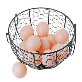 Teninyu 761989791517 Kitchen Storage Metal Wire Egg Basket Farm Chicken Cover Holder/organizer Teninyu 761989791517 Kitchen Storage Metal Wire Egg Basket Farm Chicken Cover Holder/organizer