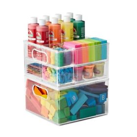 The412980157038 The Home Edit 8 Piece Multipurpose Plastic Modular Storage System